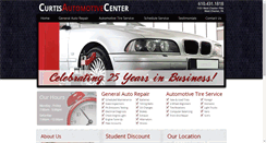 Desktop Screenshot of curtisautomotive.com